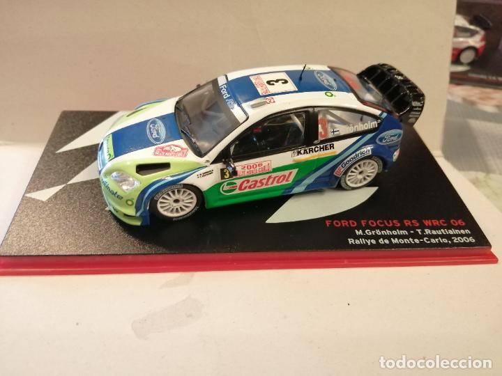 Voitures &agrave; l'&eacute;chelle: FORD FOCUS RS WRC 06 campeones de rallye 2006 escala 1/43 muy buen estado ver fotos