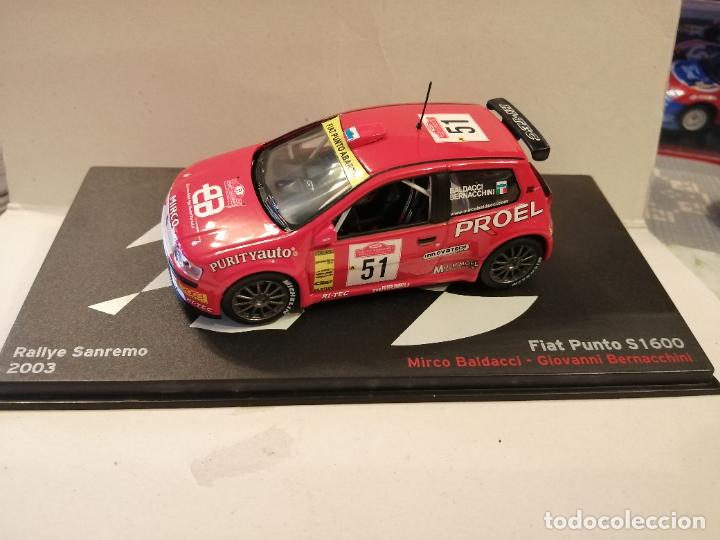 Voitures &agrave; l'&eacute;chelle: FIAT PUNTO S1600 campeones de rallye 2003 escala 1/43 muy buen estado ver fotos