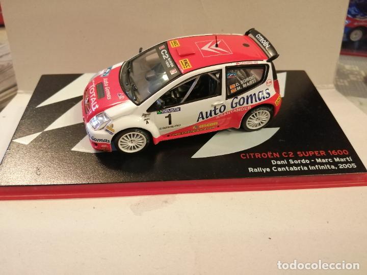 Coches a escala: CITROEN C2 SUPER 1600 campeones de rallye 2005 escala 1/43 muy buen estado ver fotos