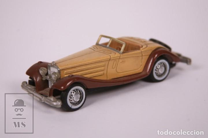 Coches a escala: Coche Juguete Met&aacute;lico Marca Guisval - Escala 1:43 - Mercedes 540 K Color Marr&oacute;n