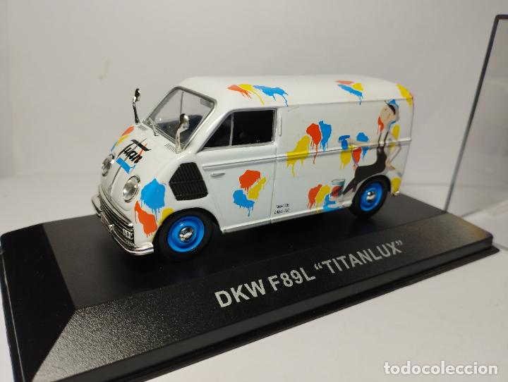 Auto in scala: FURGONETA DKW F89L TITANLUX DE IXO ALTAYA SALVAT 1,43 NUEVO EN SU CAJA