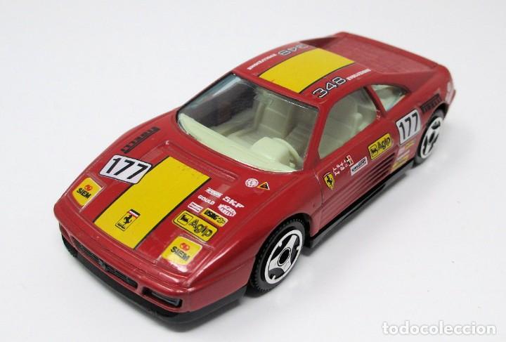 Voitures &agrave; l'&eacute;chelle: Ferrari 348 TB de Burago - Escala 1/43