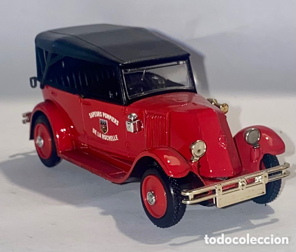 Coches a escala: Eligor Renault 1927 Sapeurs Pompiers de la Rochelle
