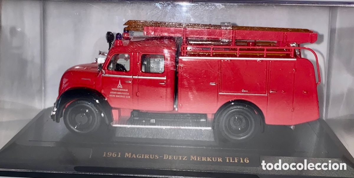 Auto in scala: Yat Ming Signature Series 1961 Magirus-Deutz Merkur TLF16