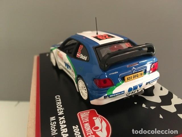Coches a escala: CITROEN XSARA WRC. RALLY MONTECARLO 2005 STOHL, 1/43. IXO