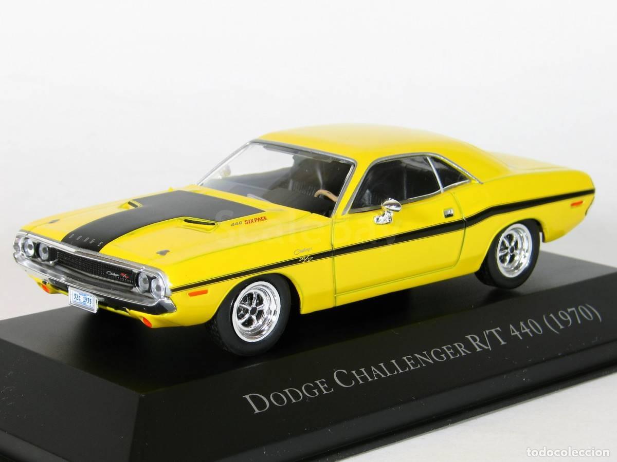 Auto in scala: DODGE CHALLENGER RT 440 (1970), 1/43. IXO