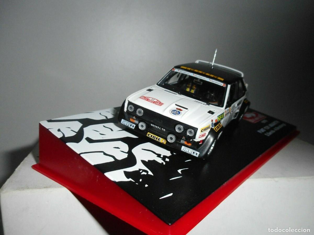 Auto in scala: FIAT 131 ABARTH S. SERVIA. RALLY MONTECARLO 1978, 1/43. IXO