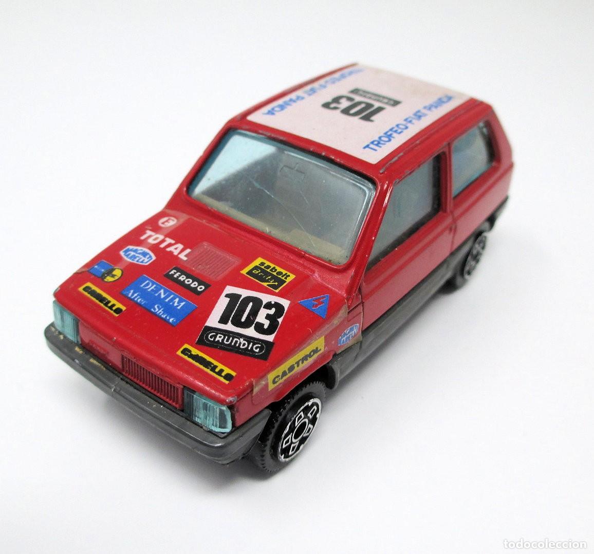 Carros em escala: Fiat Panda 45 de Burago - escala 1/43