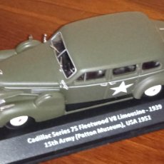 Coches a escala: 1/43 CADILLAC SERIES 75 FLEETWOOD V8 LIMOUSINE 1939 15TH ARMY PATRÓN MUSEUM USA 1951. Lote 366714311