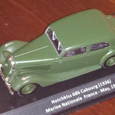 Coches a escala: 1/43 HOTCHKISS 686 CABOURG 1936 MARINE NATIONALE FRANCE. Lote 366715096