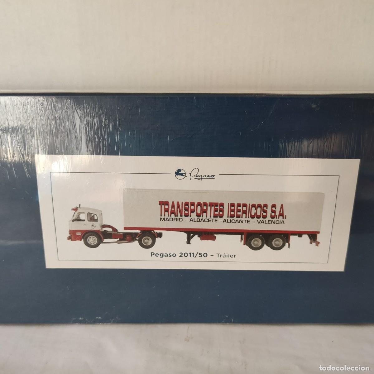 Voitures &agrave; l'&eacute;chelle: CAMION TRAILER PEGASO 2011/50 TRANSPORTES IBERICOS, ESCALA 1/43