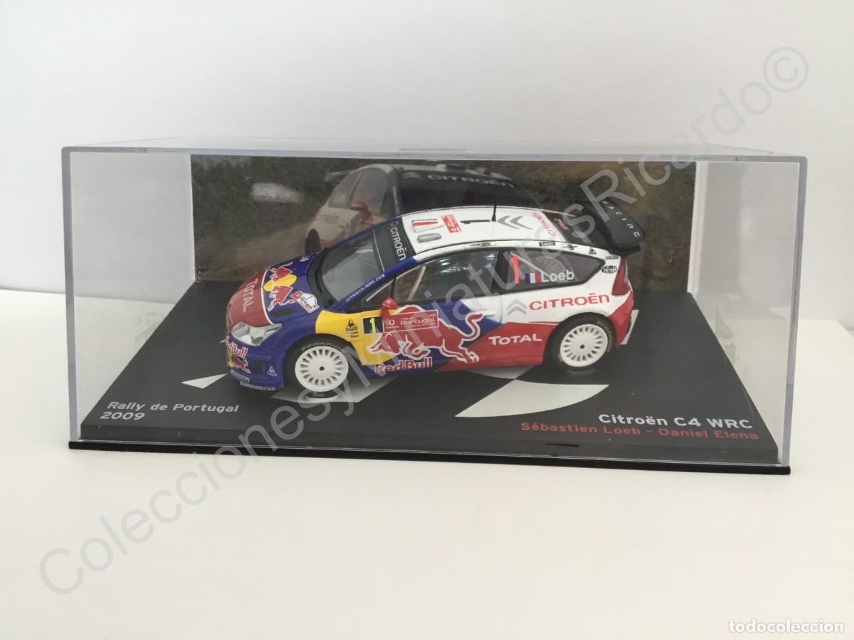 Modellautos: Coche Rally Citroen C4 WRC / Rallye Portugal 2009 - S. Loeb / Daniel Elena (Escala 1:43) New. Altaya