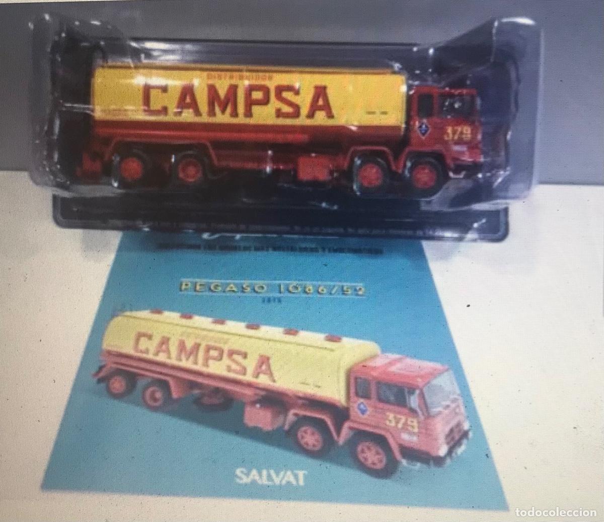 Auto in scala: CAMI&Oacute;N PEGASO 1086/52 (1975) CON MATR&Iacute;CULA DE MADRID. ESCALA 1/43