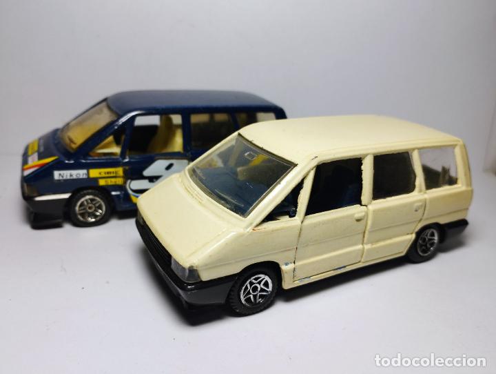 Coches a escala: GUISVAL LOTE DE COCHES RENAULT ESPACE SERIE FURIA ESCALA 1,43