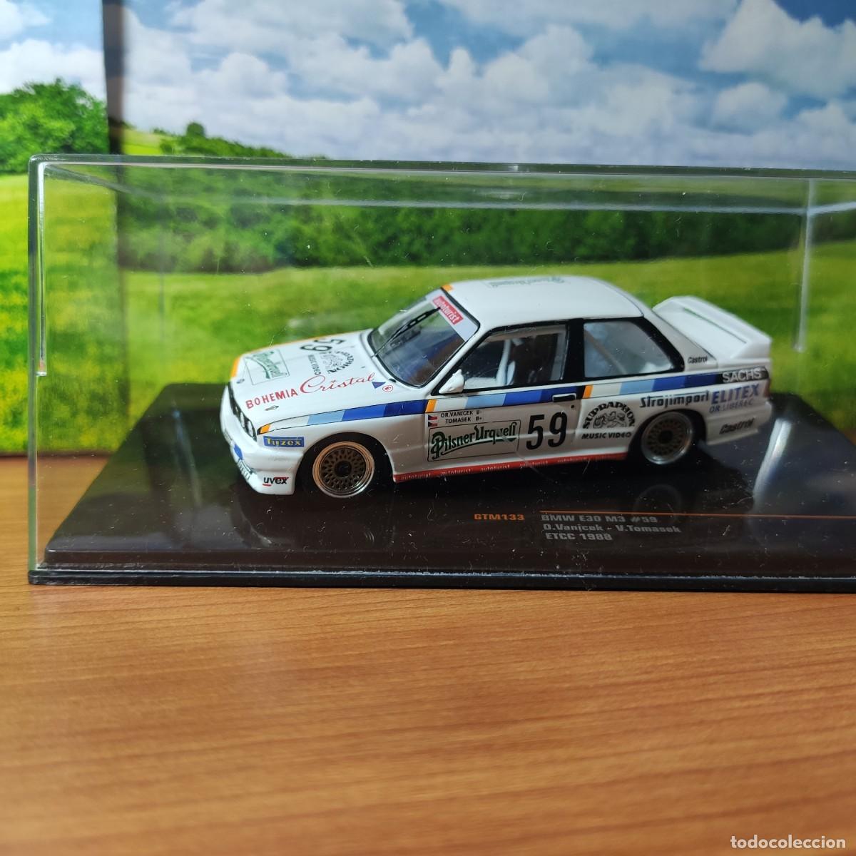 Voitures &agrave; l'&eacute;chelle: BMW E30 M3 #59 O Vanicek- V. Tomasek ETCC (1988) ESCALA 143, NUEVO