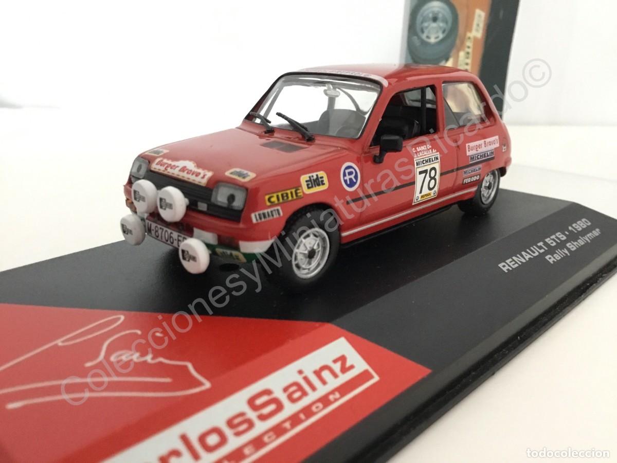 Auto in scala: Renault 5 TS Grupo 1 - Rally Shalymar, 1980 - Carlos Sainz - (Escala 1:43) ixo, rally, 5ts, altaya