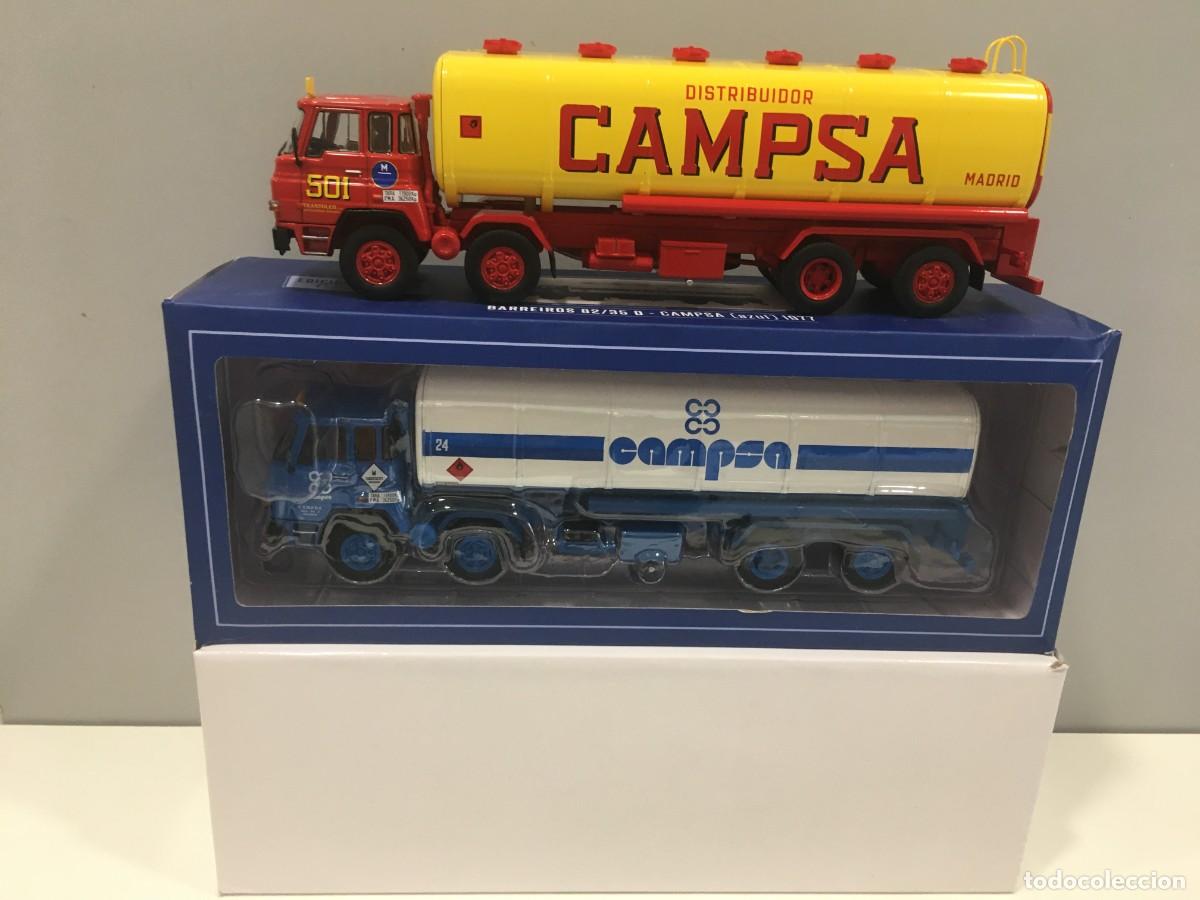Auto in scala: LOTE DE 2 CAMIONES BARREIROS- CAMPSA. ESCALA 1/43