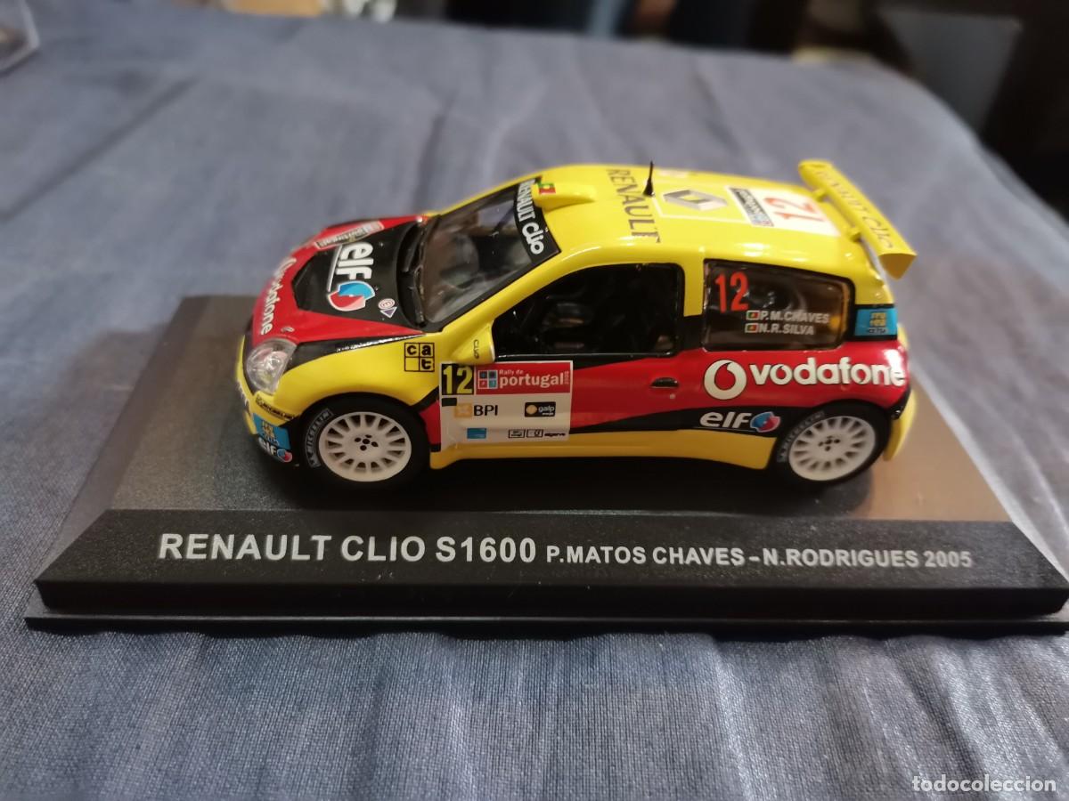Voitures &agrave; l'&eacute;chelle: 1:43 RENAULT CLIO S 1600 P MATOS CHAVES - N RODRIGUES 2005