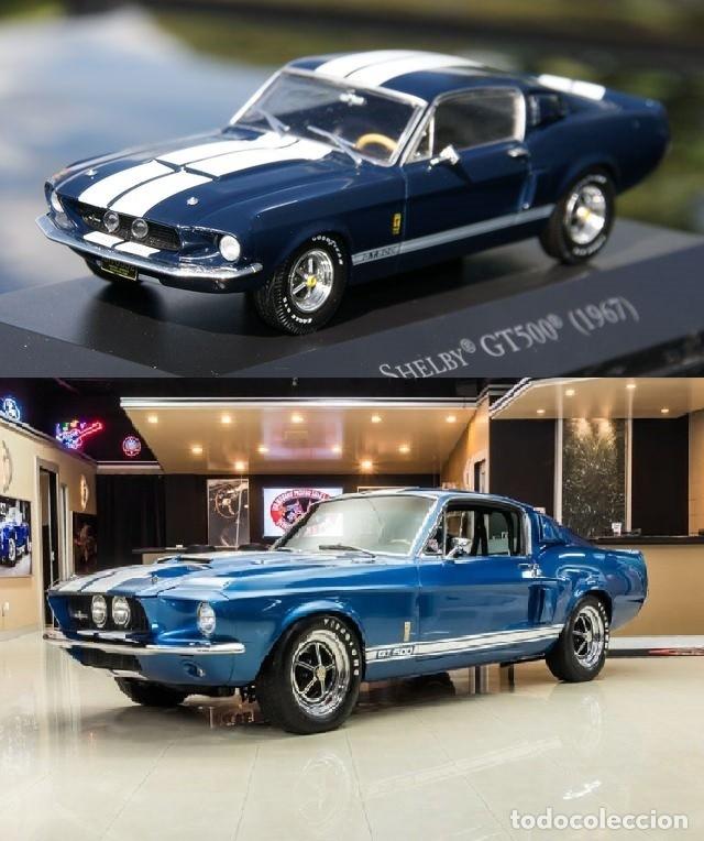 Voitures &agrave; l'&eacute;chelle: FORD MUSTANG SHELBY GT500 (1967), 1/43. IXO