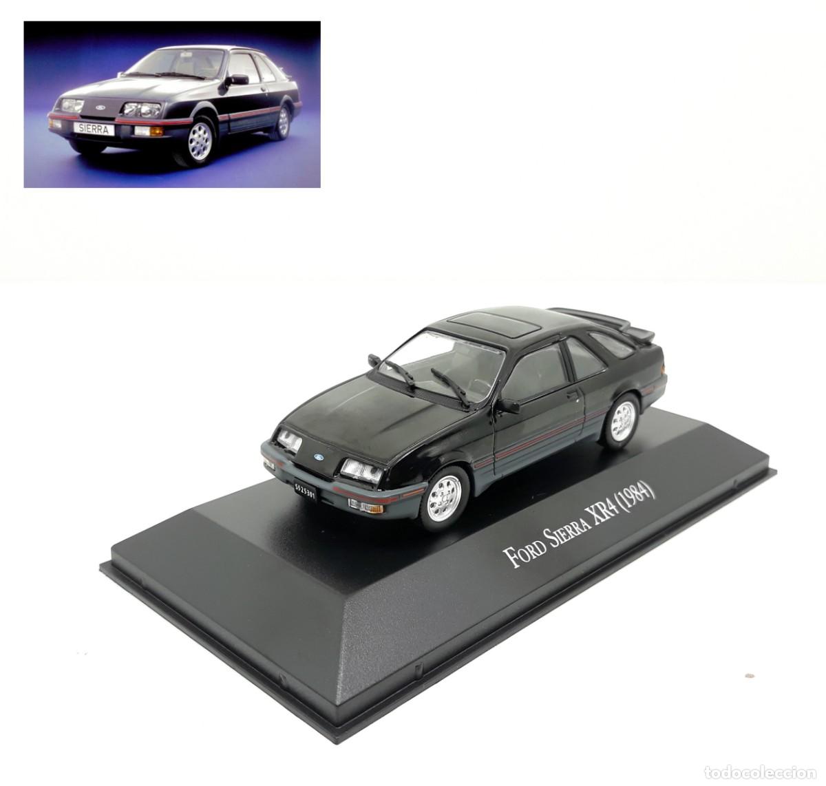 Voitures &agrave; l'&eacute;chelle: FORD SIERRA XR4 2.8 V6 (1984) NEGRO, 1/43. IXO