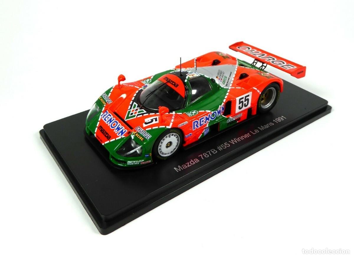 Voitures &agrave; l'&eacute;chelle: MAZDA 787B #55. WINNER LE MANS 1991, 1/43. IXO