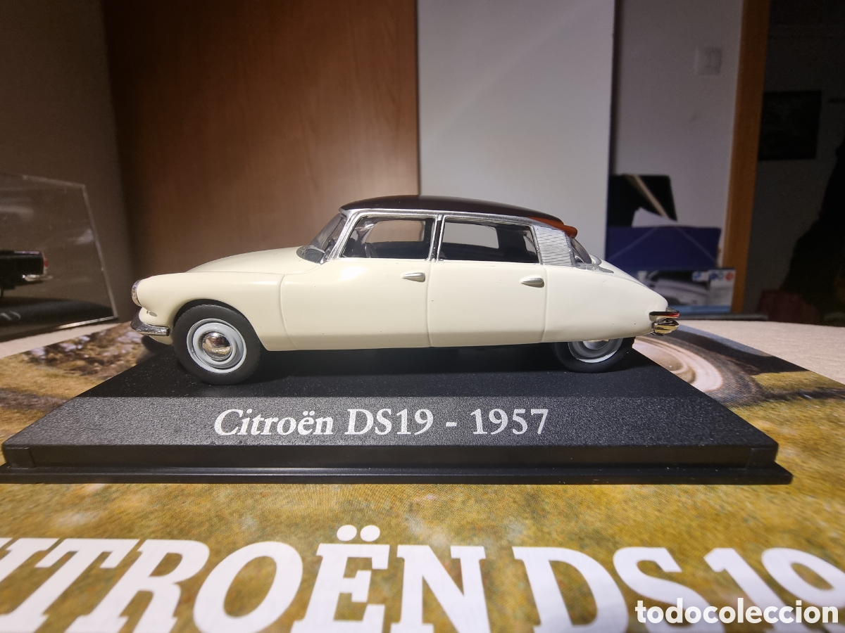 Coches a escala: Citroen DS19 1957 de 1/43 y su fasciculo