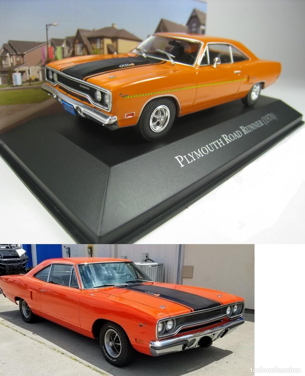 Auto in scala: PLYMOUTH ROAD RUNNER (1970), 1/43. IXO