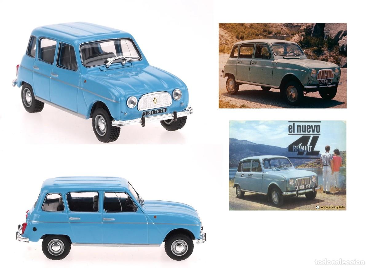 Auto in scala: RENAULT 4L, FRANCE 1964, 1/43. IXO