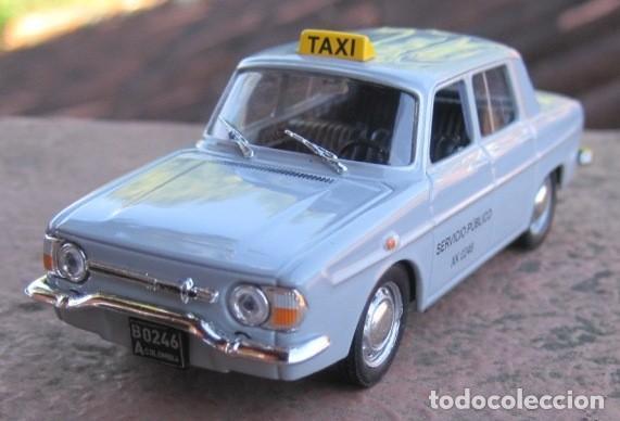 Auto in scala: RENAULT 10. BOGOTA CITY TAXI (1967), 1/43. IXO