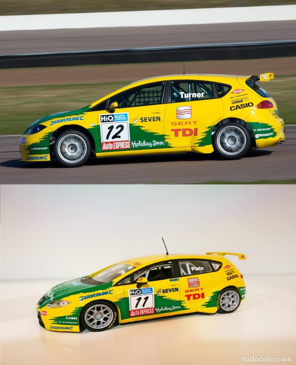Auto in scala: SEAT LEON BTCC 2008. JASON PLATO, 1/43. IXO
