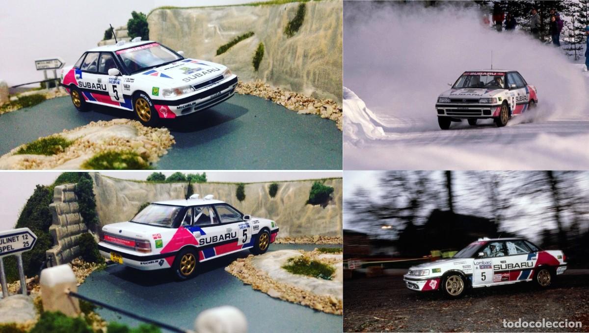Auto in scala: SUBARU LEGACY RS. M. AL&Eacute;N. RALLY SWEDEN 1991, 1/43. IXO
