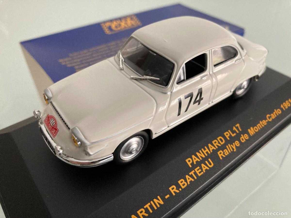 Model Cars: Q-1/43,PANHARD PL 17 TIGRE N&ordm;174, MAURICE MARTIN, ROGER BATEAU, 1&ordm; 30&ordm;RALLY MONTECARLO 1961