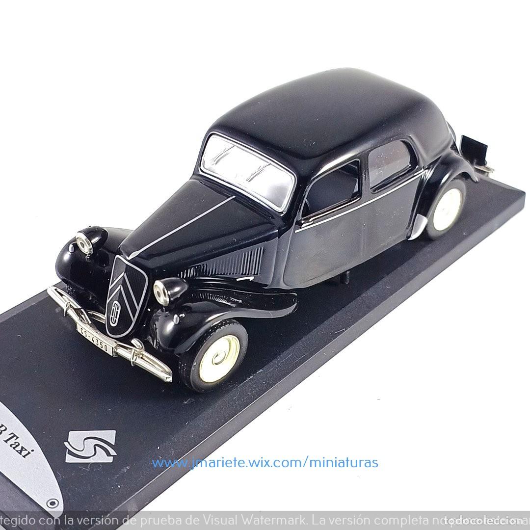 Coches a escala: CITRO&Euml;N TRACTION 11 B 1938 1:43 SOLIDO