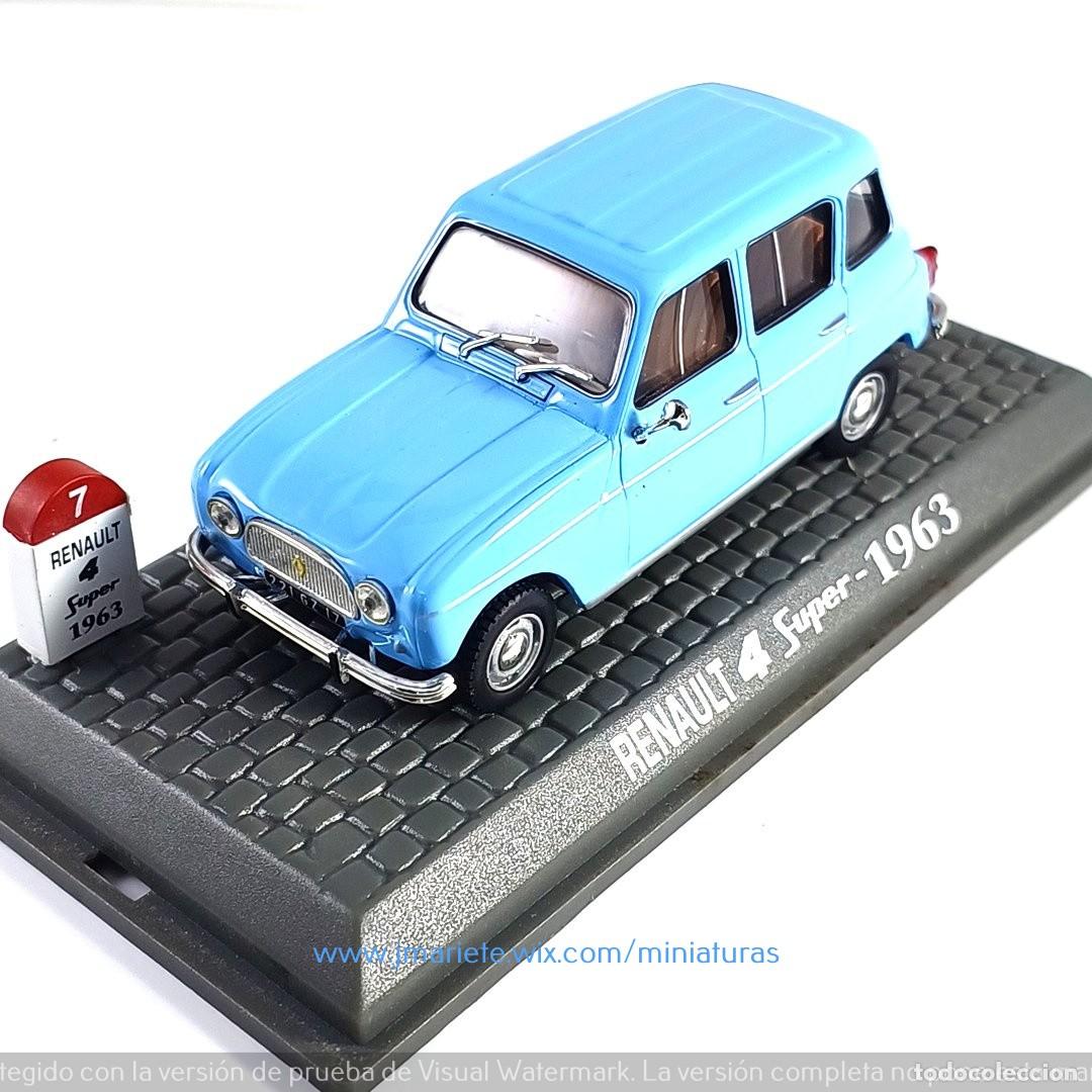 Auto in scala: Renault 4 - 1963 1:43