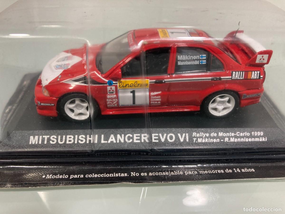 Mitsubishi - Lancer Evo VI Monte-Carlo 1999 - Modèle Presse - 1/43