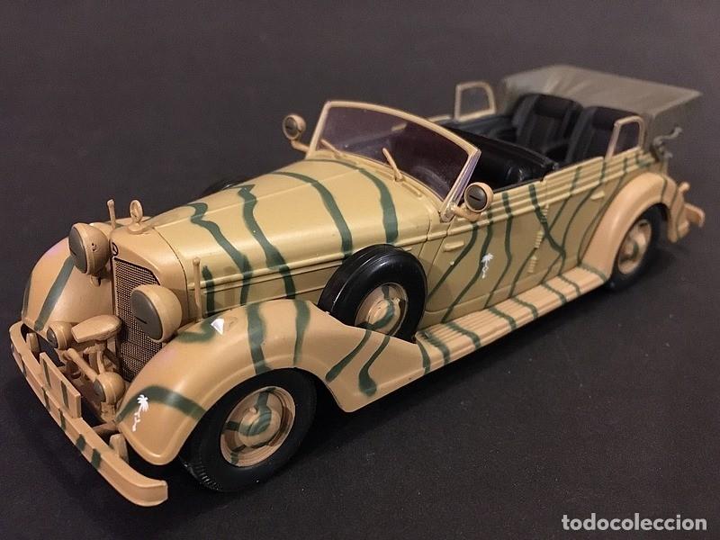 Auto in scala: MERCEDES BENZ TYP 770K W150 DEUTSCHES AFRIKA KORPS TUNISIA 1943.DIECAST. 1/43. IXO