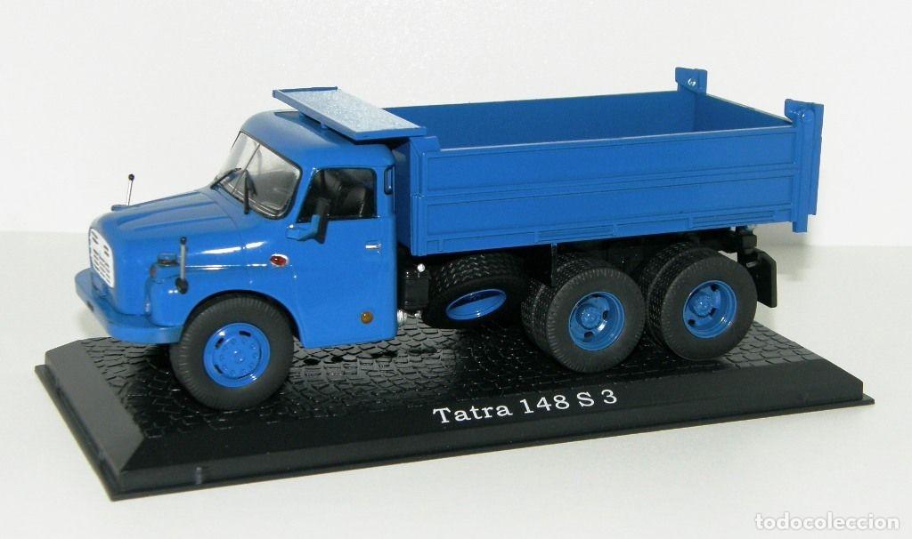 Auto in scala: TRUCK CAMI&Oacute;N TATRA 148 S 3 BASCULANTE. DIECAST. 1/43. IXO