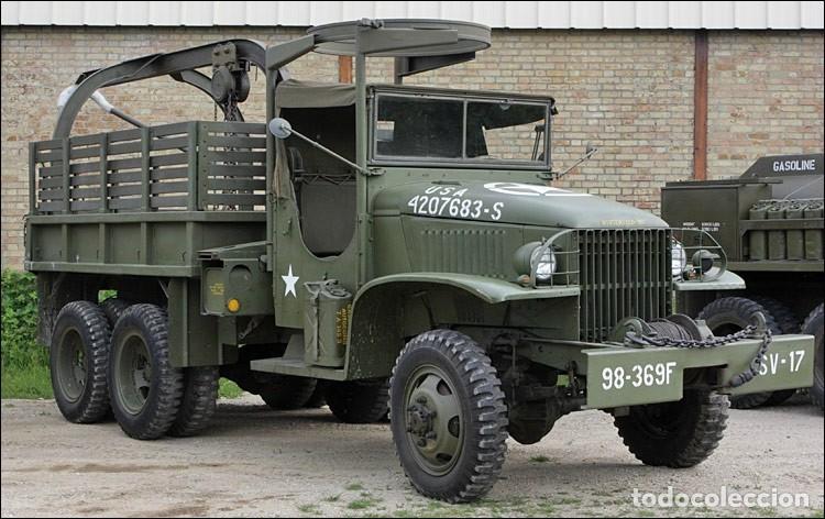 Auto in scala: TRUCK CAMI&Oacute;N GMC CCKW 353 DE D&Eacute;PANNAGE US ARMY 1944. DIECAST. 1/43. IXO