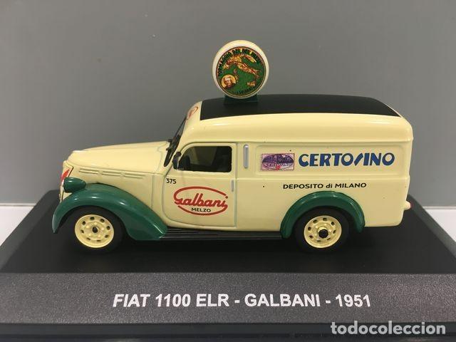 Auto in scala: VAN FURGONETA FIAT 1100 ELR- GALBANI 1951. DIECAST. 1/43. IXO