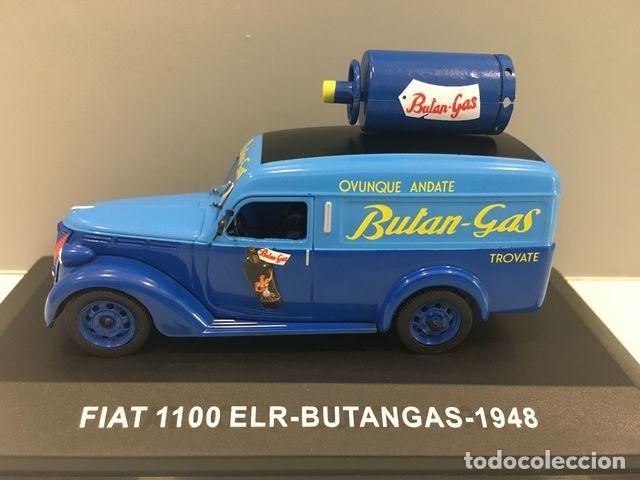 Auto in scala: VAN FURGONETA FIAT 1100 ELR-BUTANGAS 1948. DIECAST. 1/43. IXO
