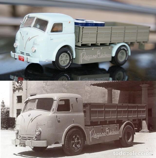 Model Cars: CAMION TRUCK PEGASO Z-1601 ELECTRIC (1952). DIECAST 1/43. IXO