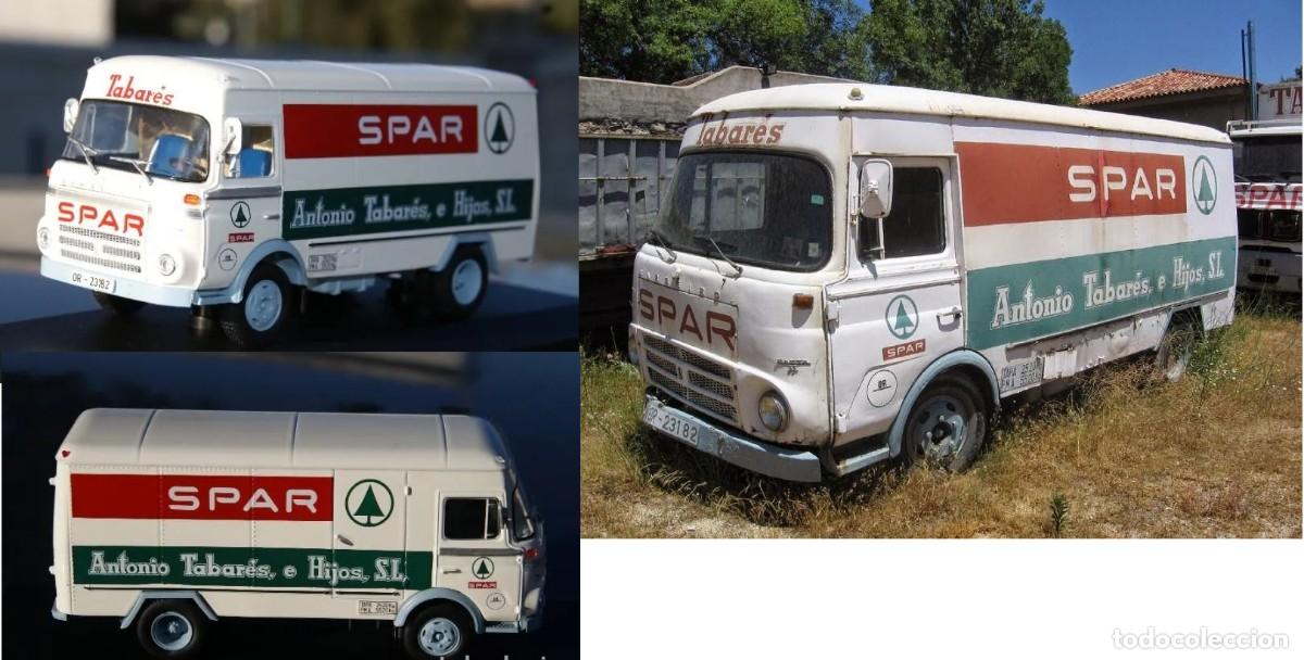 Voitures &agrave; l'&eacute;chelle: CAMION TRUCK BARREIROS SAETA. SUPERMARKET SPAR. (1968). DIECAST 1/43. IXO