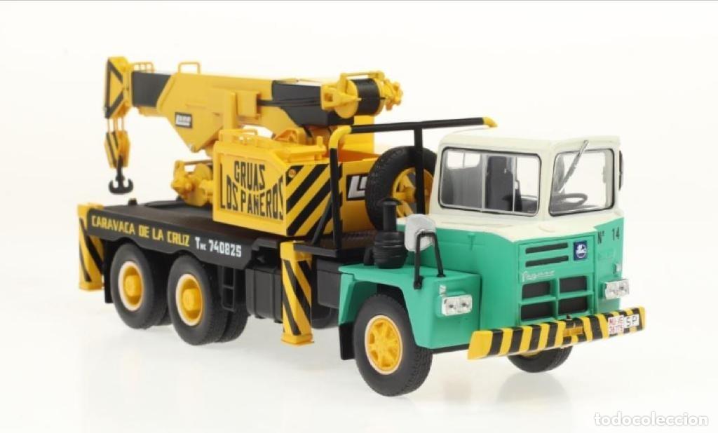 Voitures &agrave; l'&eacute;chelle: CAMION GRUA TRUCK CRANE Pegaso 3076D 1976. DIECAST 1/43. IXO
