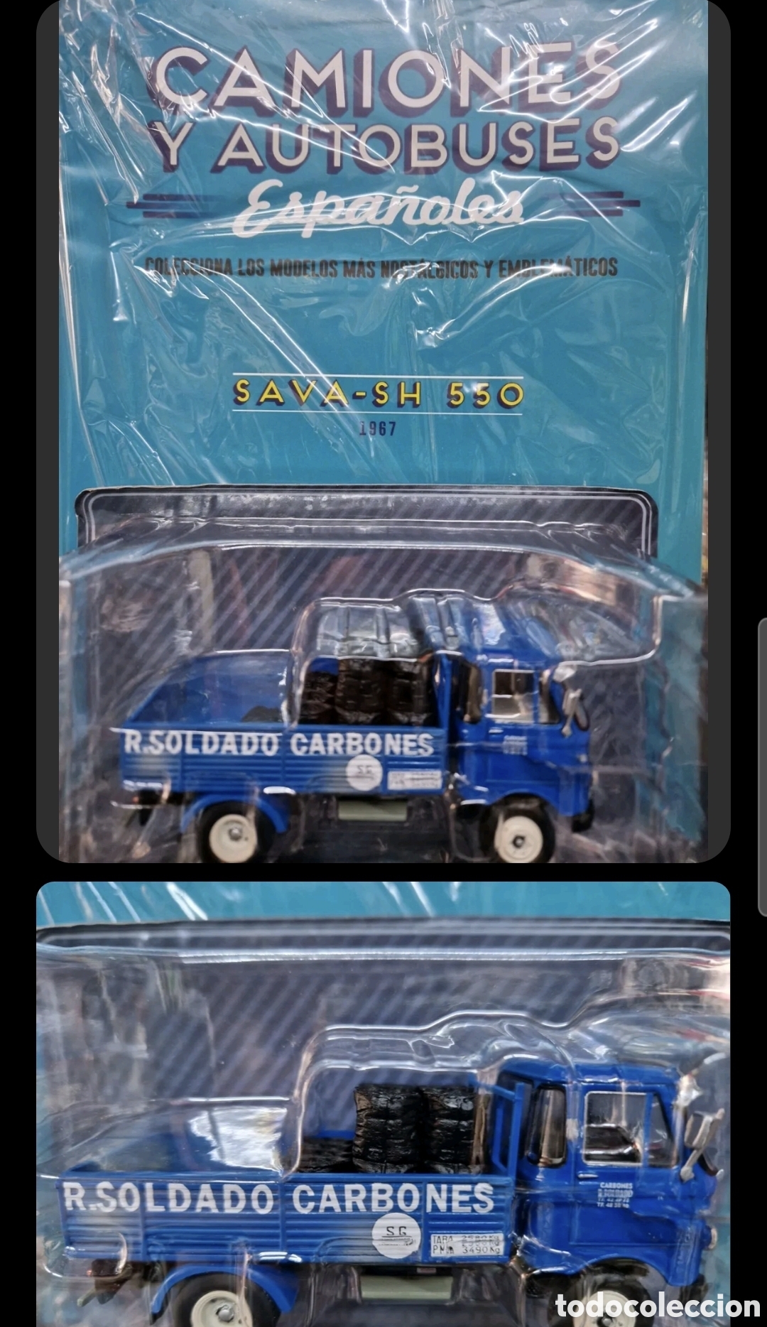 Voitures &agrave; l'&eacute;chelle: Camiones y Autobuses Espa&ntilde;oles 1/43. Sava SH 550. Soldado Carbones