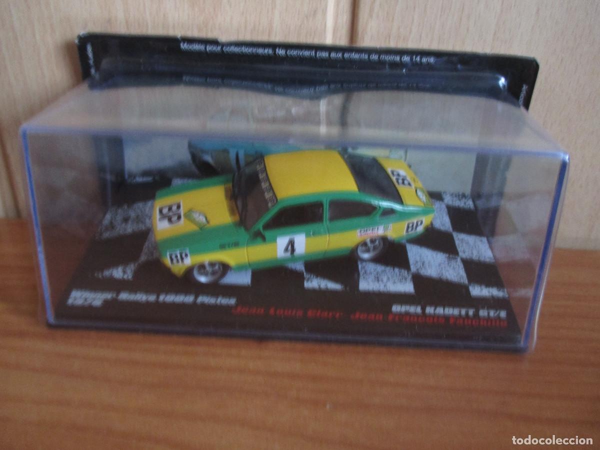 Model Cars: COCHE RALLY 1/43 : OPEL KADETT GT/E , WINNER RALLYE 1000 PISTAS 1976 ( JEAN LOUIS CLARR - FAUCHILLE