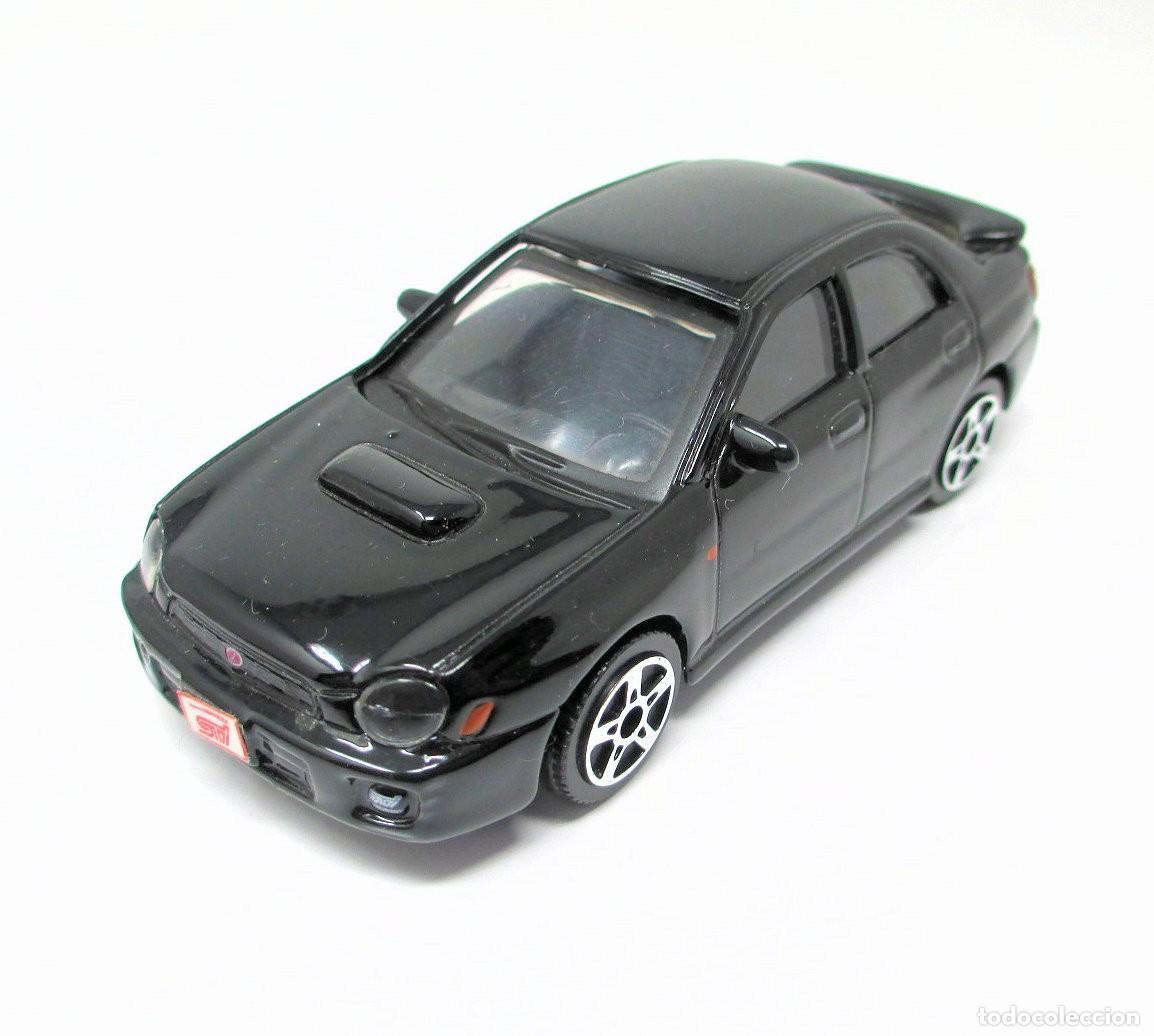 Voitures &agrave; l'&eacute;chelle: Subaru Impreza WRX STI DE Burago - Escala 1/43