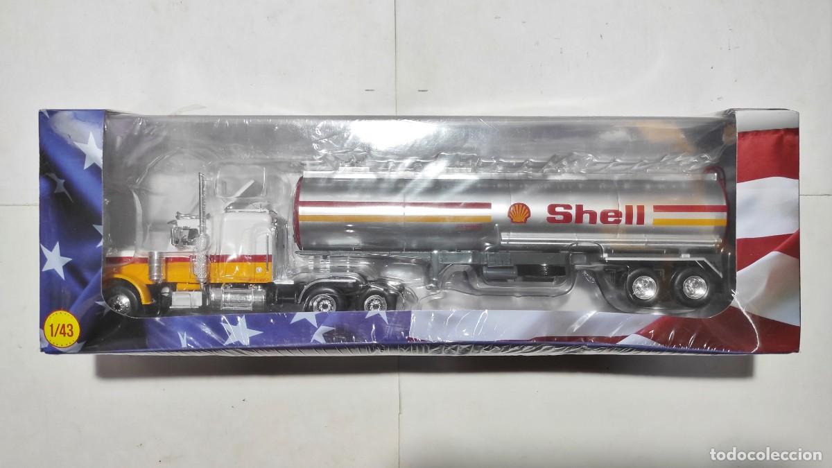 Voitures &agrave; l'&eacute;chelle: CAMI&Oacute;N PETERBILT 359 SHELL. ALTAYA 1:43. EN CAJA PRECINTADA.