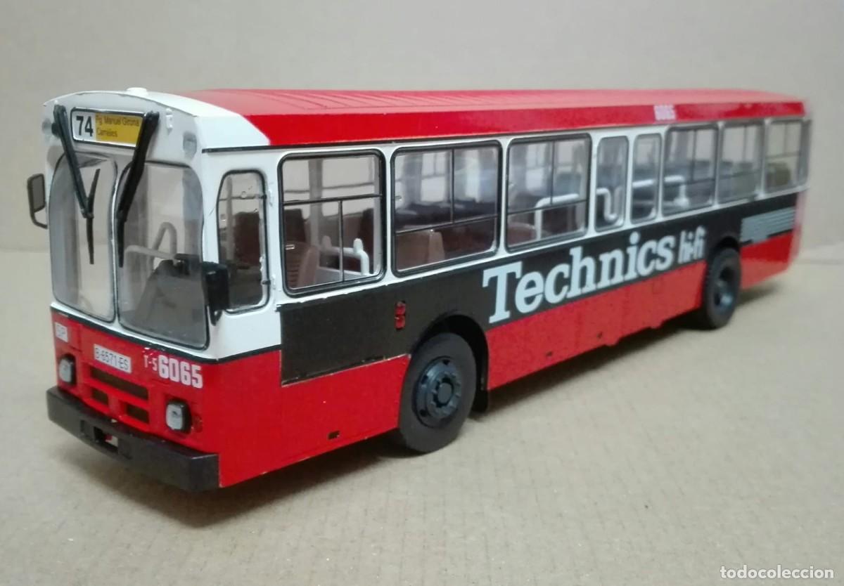 Carros em escala: PEGASO 6038 (1980) TMB BARCELONA 1/43 SALVAT