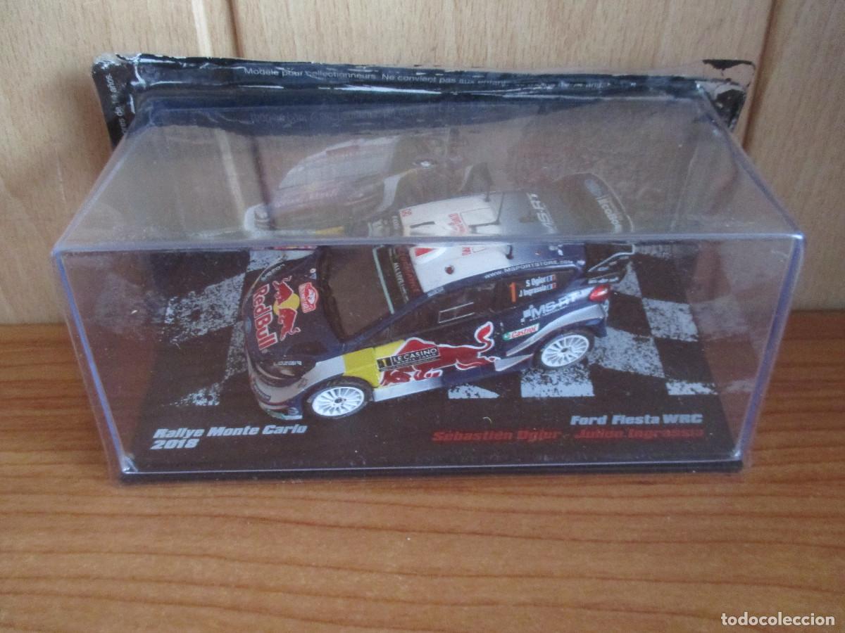 Coches a escala: COCHE RALLY 1/43 : FORD FIESTA WRC , RALLY MONTE CARLO 2018 ( SEBASTIEN OGIER - JULIEN INGRASSIA)
