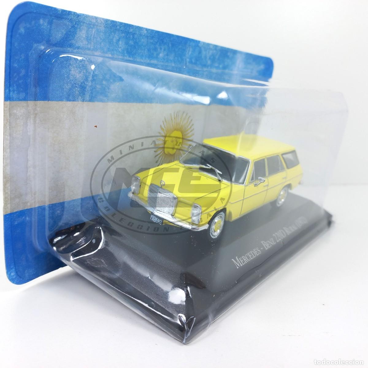 Model Cars: 1/43 Coche car auto Mercedes Benz 220D rural familiar 1972 Salvat Amarillo